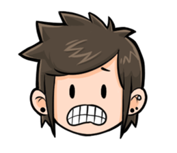 Emotionaly Boy sticker #11316861