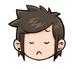 Emotionaly Boy sticker #11316865