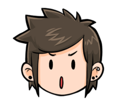 Emotionaly Boy sticker #11316871