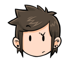 Emotionaly Boy sticker #11316873