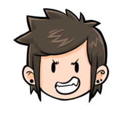 Emotionaly Boy sticker #11316877