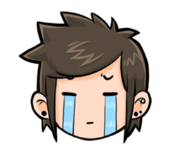 Emotionaly Boy sticker #11316880