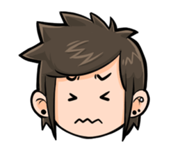 Emotionaly Boy sticker #11316888