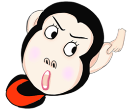 Ape language sticker #11317336