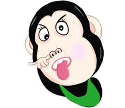 Ape language sticker #11317337