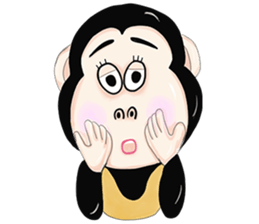 Ape language sticker #11317339