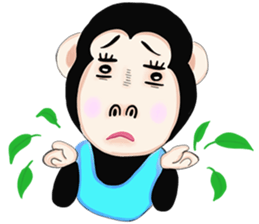 Ape language sticker #11317354