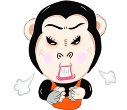 Ape language sticker #11317356