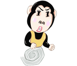 Ape language sticker #11317357