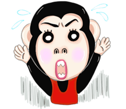 Ape language sticker #11317359