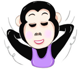 Ape language sticker #11317360