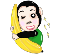 Ape language sticker #11317361