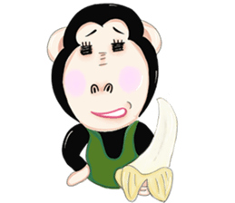 Ape language sticker #11317362