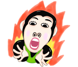 Ape language sticker #11317364