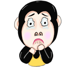 Ape language sticker #11317368