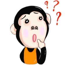 Ape language sticker #11317369