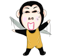 Ape language sticker #11317374