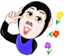 Ape language sticker #11317375