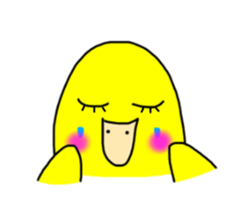 LaLa chan with Takako 2 sticker #11317697