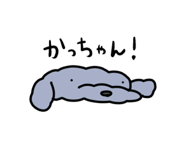 toy poodle moco sticker #11318106