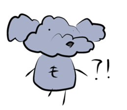 toy poodle moco sticker #11318114