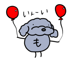 toy poodle moco sticker #11318115