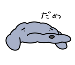 toy poodle moco sticker #11318125