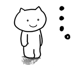 SHIRO NEKONO the CAT sticker #11319380