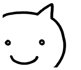 SHIRO NEKONO the CAT sticker #11319415