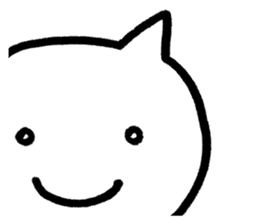 SHIRO NEKONO the CAT sticker #11319415