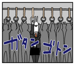 Side Story of Usaroumaru sticker #11319482