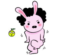 Annoying Rabbit and Citron sticker #11319793