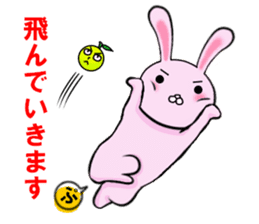 Annoying Rabbit and Citron sticker #11319798