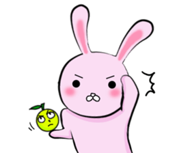 Annoying Rabbit and Citron sticker #11319800