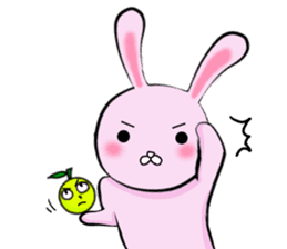 Annoying Rabbit and Citron sticker #11319800