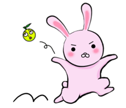 Annoying Rabbit and Citron sticker #11319802