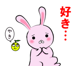 Annoying Rabbit and Citron sticker #11319804