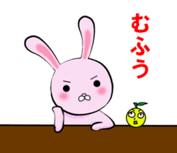 Annoying Rabbit and Citron sticker #11319809