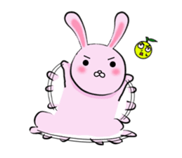 Annoying Rabbit and Citron sticker #11319812