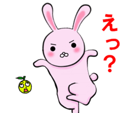 Annoying Rabbit and Citron sticker #11319814