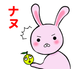 Annoying Rabbit and Citron sticker #11319815