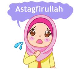 Fatima : Diary of Hijabers sticker #11320298