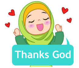 Fatima : Diary of Hijabers sticker #11320304