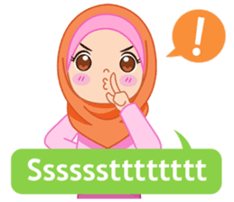 Fatima : Diary of Hijabers sticker #11320308