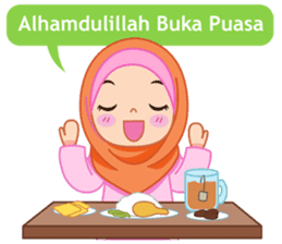 Fatima : Diary of Hijabers sticker #11320310