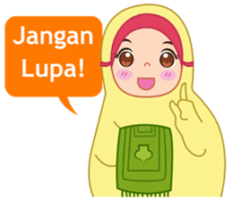 Fatima : Diary of Hijabers sticker #11320312