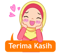 Fatima : Diary of Hijabers sticker #11320313