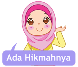 Fatima : Diary of Hijabers sticker #11320318