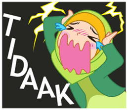 Fatima : Diary of Hijabers sticker #11320325