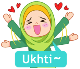 Fatima : Diary of Hijabers sticker #11320326